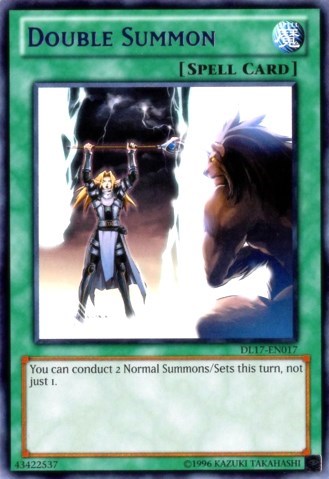 Double Summon (Purple) [DL17-EN017] Rare | Good Games Morley