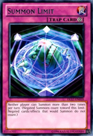 Summon Limit (Purple) [DL17-EN018] Rare | Good Games Morley