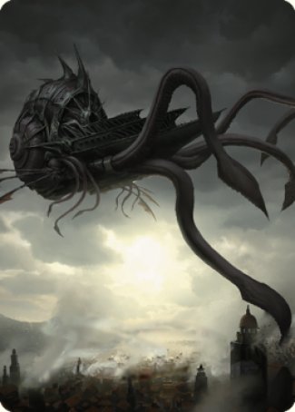 Nautiloid Ship Art Card [Commander Legends: Battle for Baldur's Gate Art Series] | Good Games Morley