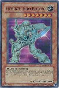 Elemental Hero Bladedge [DR04-EN067] Super Rare | Good Games Morley