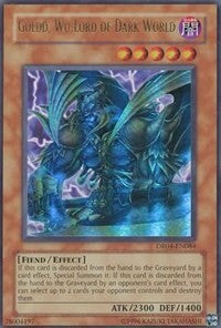 Goldd, Wu-Lord of Dark World [DR04-EN084] Ultra Rare | Good Games Morley