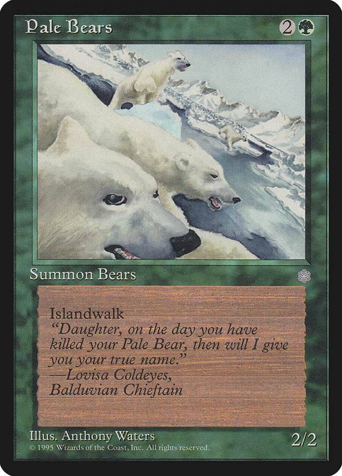 Pale Bears [Ice Age] | Good Games Morley