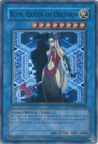 Ruin, Queen of Oblivion [DR04-EN154] Super Rare | Good Games Morley