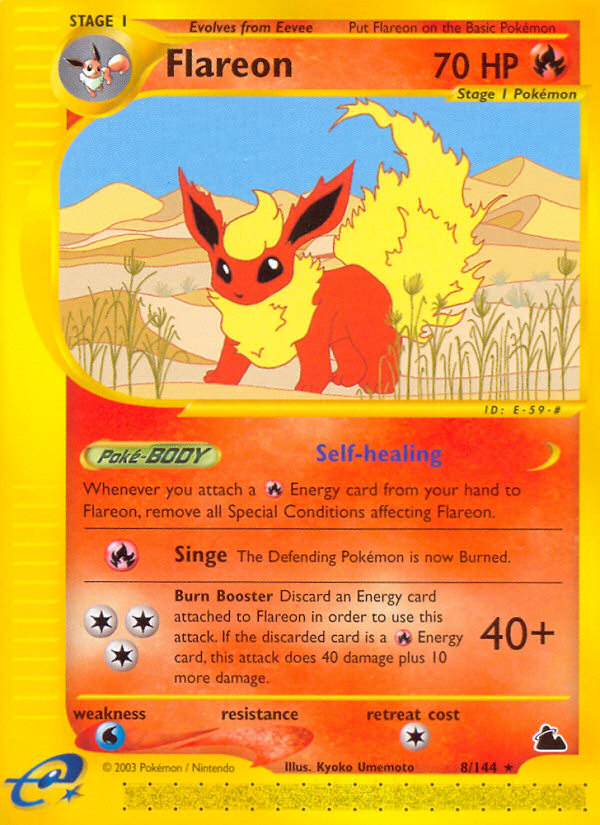 Flareon (8/144) [Skyridge] | Good Games Morley