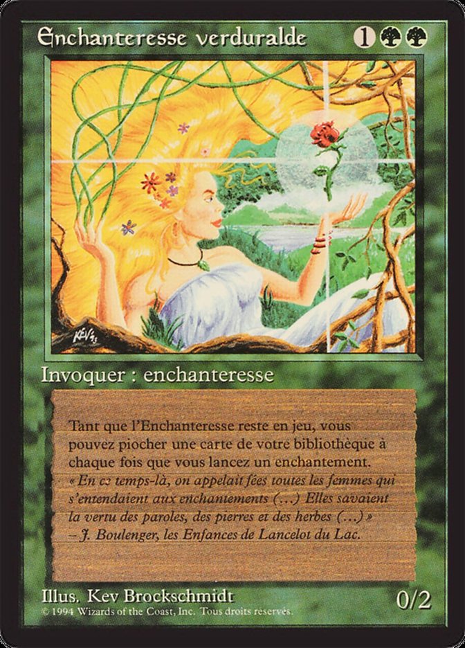 Verduran Enchantress [Foreign Black Border] | Good Games Morley