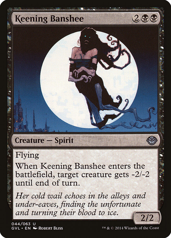 Keening Banshee (Garruk vs. Liliana) [Duel Decks Anthology] | Good Games Morley