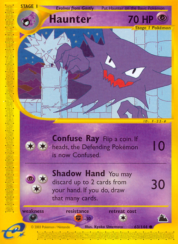 Haunter (63/144) [Skyridge] | Good Games Morley
