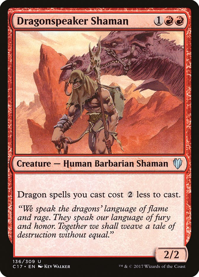 Dragonspeaker Shaman [Commander 2017] | Good Games Morley