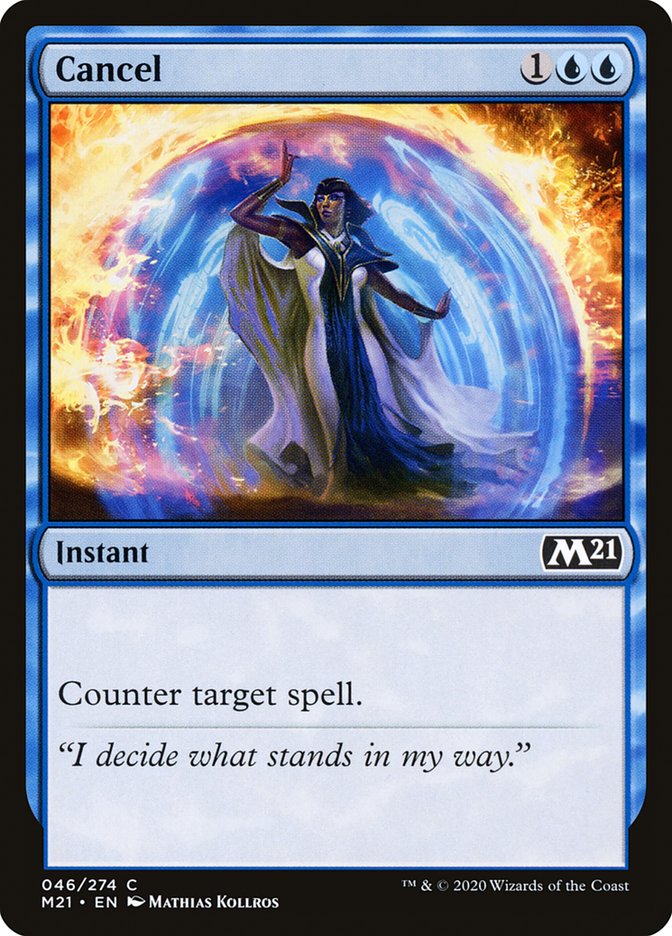 Cancel [Core Set 2021] | Good Games Morley