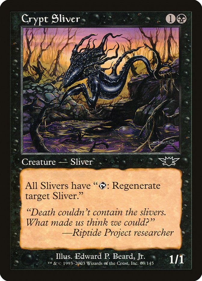 Crypt Sliver [Legions] | Good Games Morley