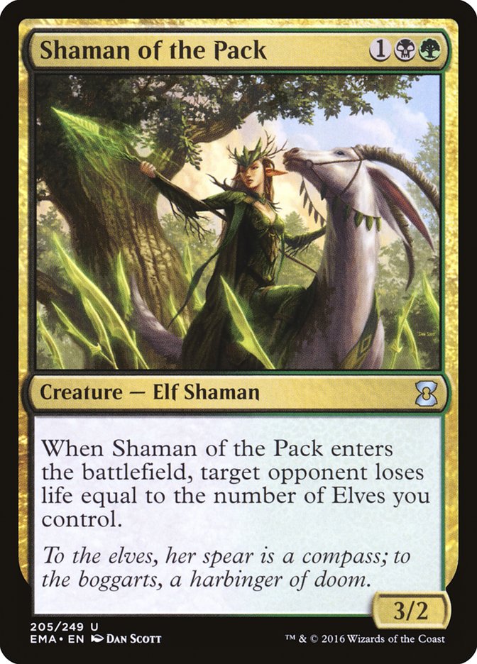 Shaman of the Pack [Eternal Masters] | Good Games Morley