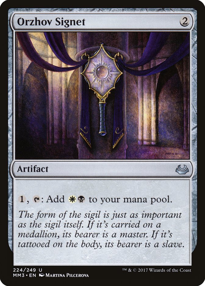Orzhov Signet [Modern Masters 2017] | Good Games Morley