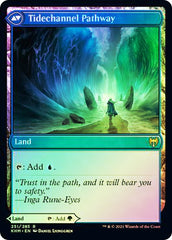 Barkchannel Pathway // Tidechannel Pathway [Kaldheim Prerelease Promos] | Good Games Morley