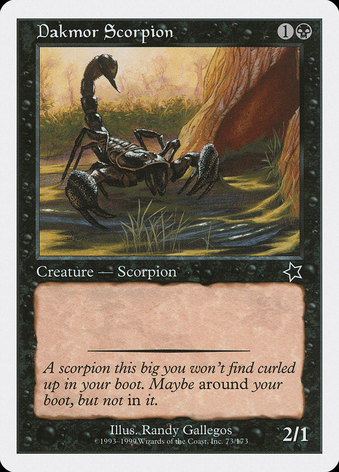 Dakmor Scorpion [Starter 1999] | Good Games Morley