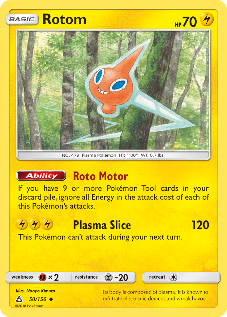 Rotom (50/156) [Sun & Moon: Ultra Prism] | Good Games Morley