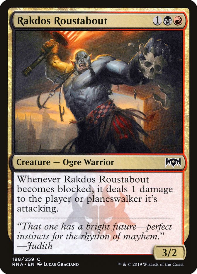 Rakdos Roustabout [Ravnica Allegiance] | Good Games Morley