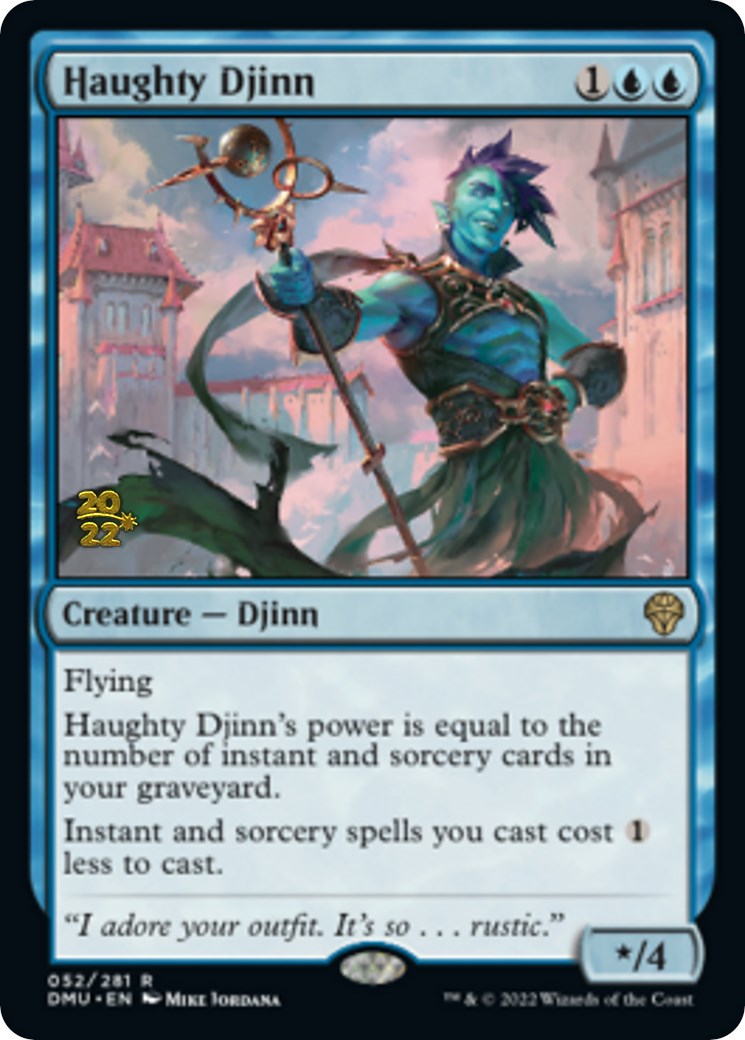 Haughty Djinn [Dominaria United Prerelease Promos] | Good Games Morley