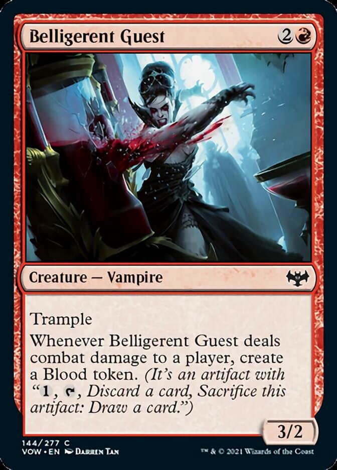 Belligerent Guest [Innistrad: Crimson Vow] | Good Games Morley