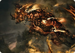 Pyre Spawn Art Card [Innistrad: Crimson Vow Art Series] | Good Games Morley