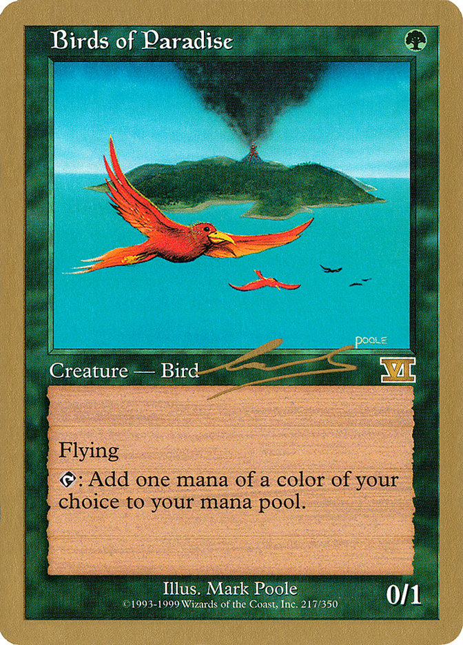 Birds of Paradise (Nicolas Labarre) [World Championship Decks 2000] | Good Games Morley