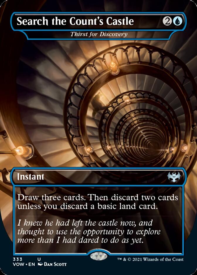 Thirst for Discovery - Search the Count's Castle [Innistrad: Crimson Vow] | Good Games Morley