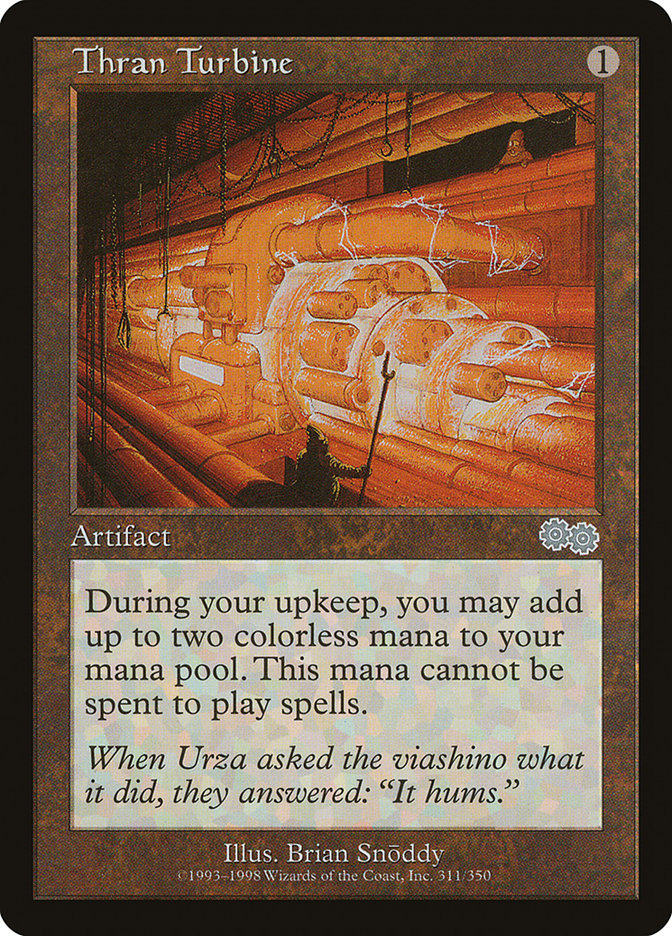 Thran Turbine [Urza's Saga] | Good Games Morley