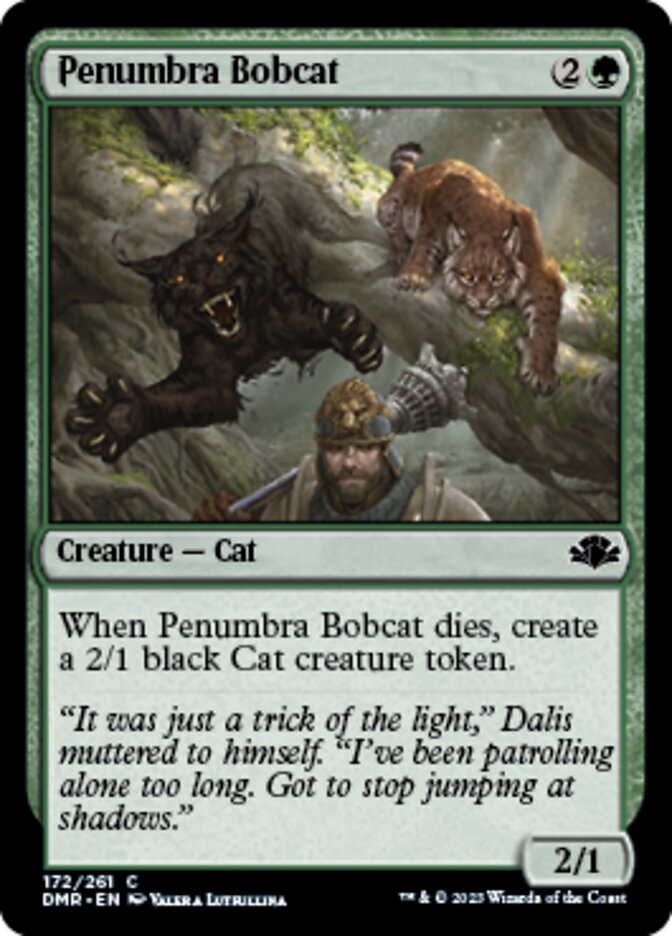 Penumbra Bobcat [Dominaria Remastered] | Good Games Morley