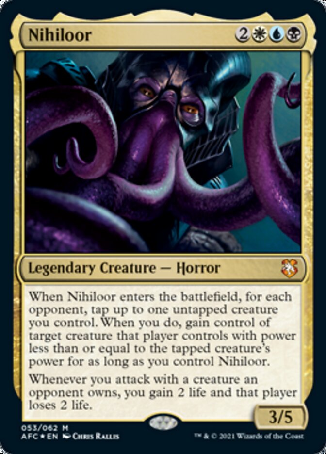 Nihiloor [Dungeons & Dragons: Adventures in the Forgotten Realms Commander] | Good Games Morley