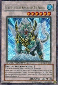 Dewloren, Tiger King of the Ice Barrier [DT02-EN033] Ultra Rare | Good Games Morley