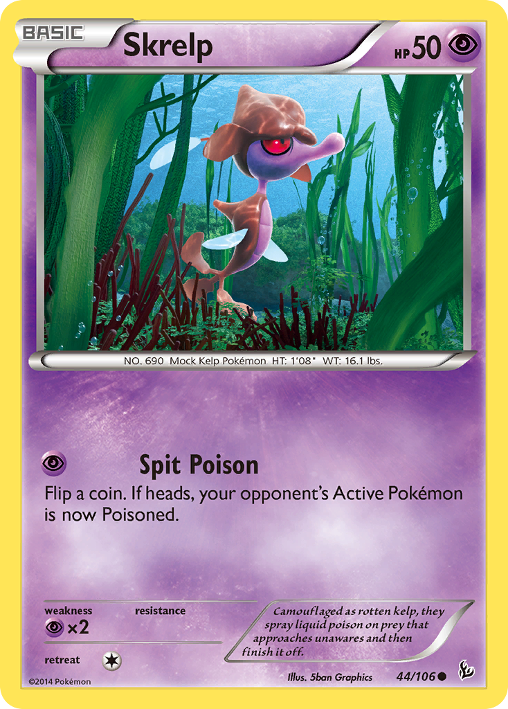 Skrelp (44/106) [XY: Flashfire] | Good Games Morley