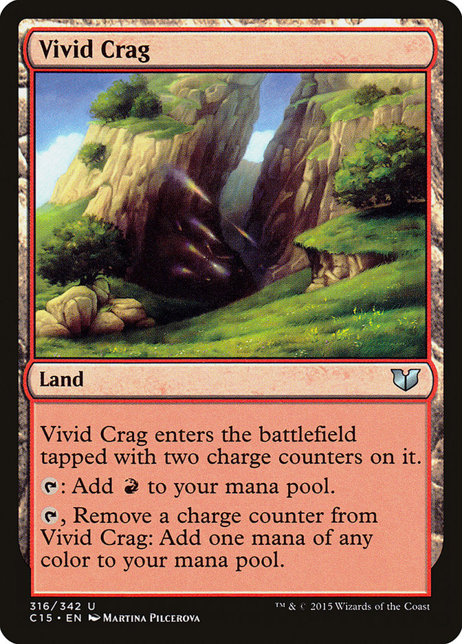 Vivid Crag [Commander 2015] | Good Games Morley