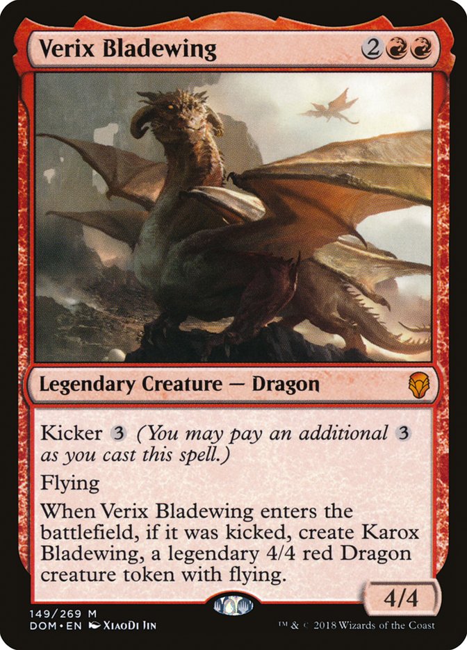 Verix Bladewing [Dominaria] | Good Games Morley