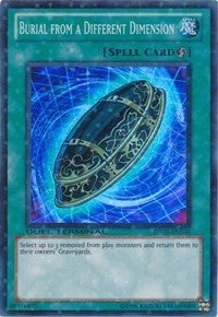 Burial from a Different Dimension [DT03-EN044] Super Rare | Good Games Morley