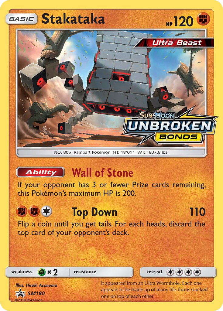 Stakataka (SM180) [Sun & Moon: Black Star Promos] | Good Games Morley