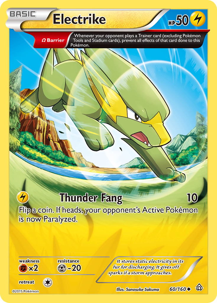 Electrike (60/160) [XY: Primal Clash] | Good Games Morley