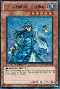 General Raiho of the Ice Barrier [DT04-EN035] Super Rare | Good Games Morley