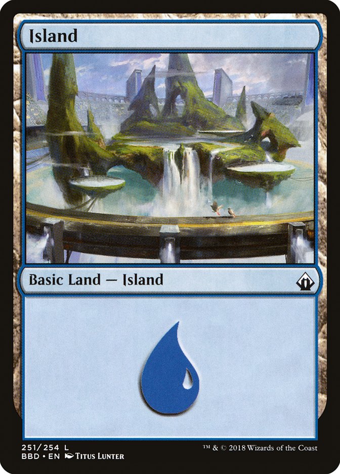Island (251) [Battlebond] | Good Games Morley