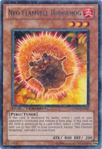 Neo Flamvell Hedgehog [DT04-EN062] Rare | Good Games Morley