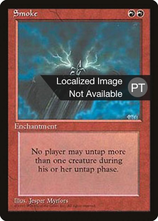 Smoke [Fourth Edition (Foreign Black Border)] | Good Games Morley