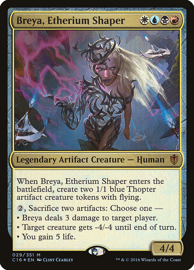 Breya, Etherium Shaper [Commander 2016] | Good Games Morley