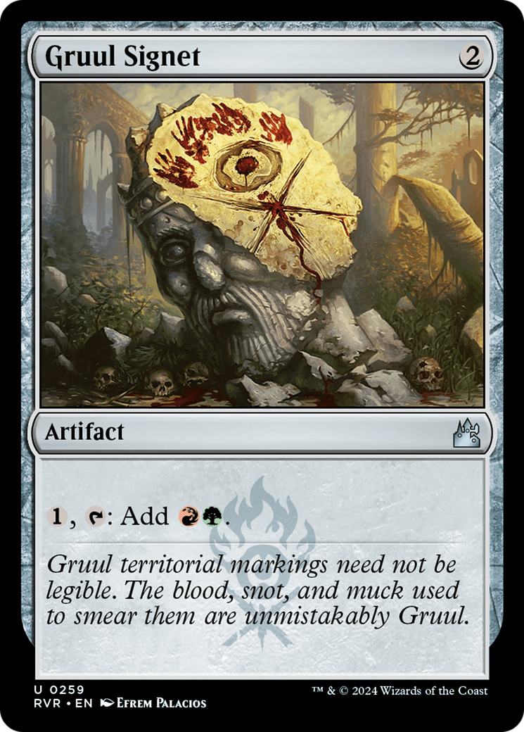 Gruul Signet [Ravnica Remastered] | Good Games Morley