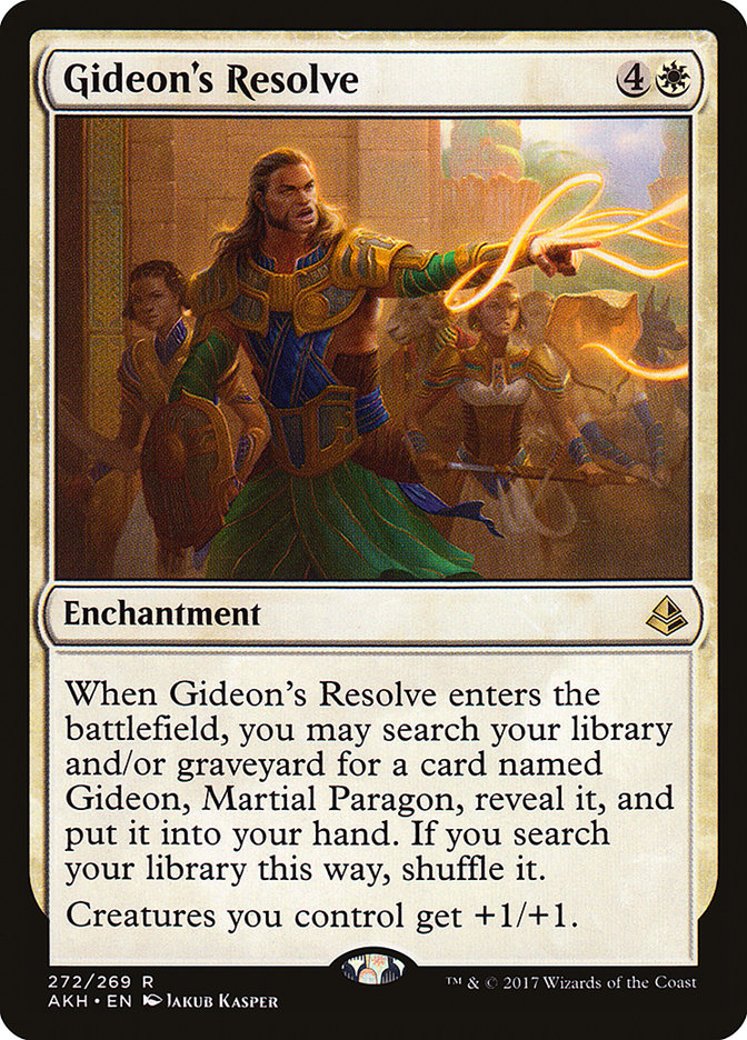 Gideon's Resolve [Amonkhet] | Good Games Morley