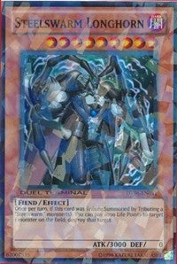 Steelswarm Longhorn [DT06-EN031] Super Rare | Good Games Morley