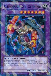 Gem-Knight Citrine [DT06-EN035] Super Rare | Good Games Morley