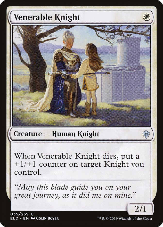 Venerable Knight [Throne of Eldraine] | Good Games Morley