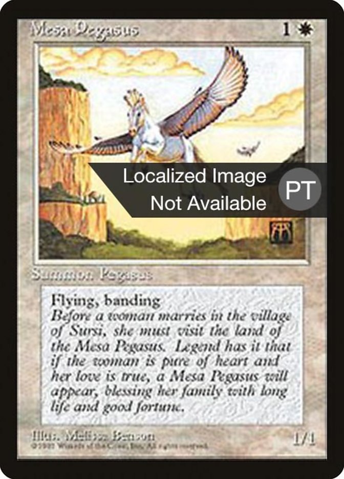 Mesa Pegasus [Fourth Edition (Foreign Black Border)] | Good Games Morley