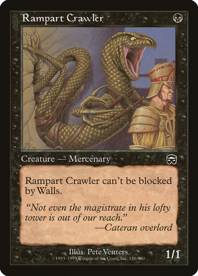 Rampart Crawler [Mercadian Masques] | Good Games Morley