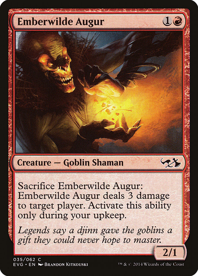 Emberwilde Augur (Elves vs. Goblins) [Duel Decks Anthology] | Good Games Morley
