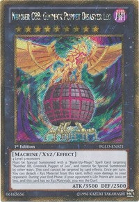 Number C88: Gimmick Puppet Disaster Leo [PGLD-EN021] Gold Secret Rare | Good Games Morley