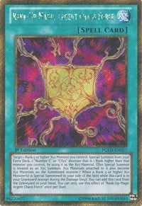 Rank-Up-Magic Argent Chaos Force [PGLD-EN027] Gold Secret Rare | Good Games Morley